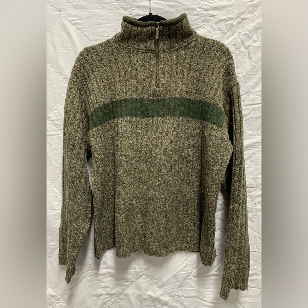 American Eagle Outfitters Men’s Small Wool Sweater, Quarter-zip